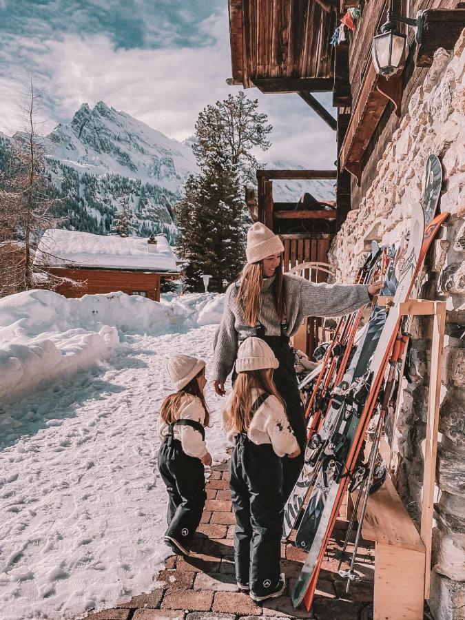 Mountain Hostel Gimmelwald Bagian luar foto