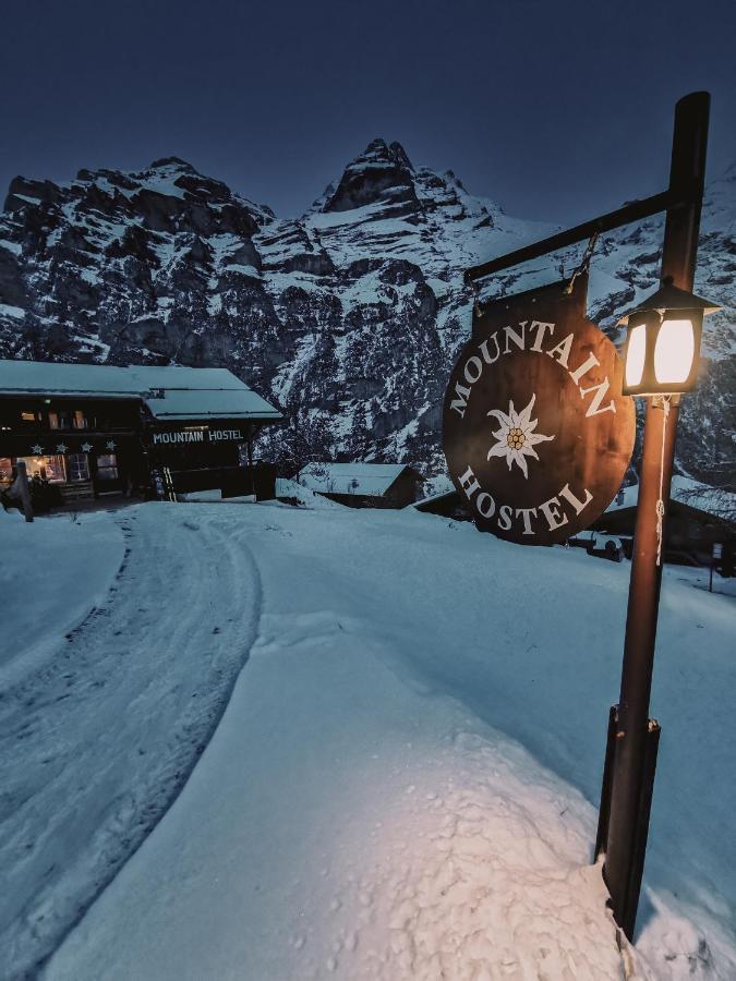 Mountain Hostel Gimmelwald Bagian luar foto