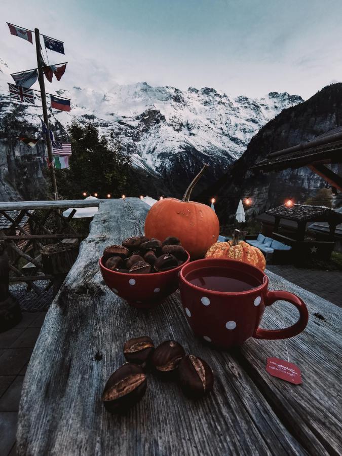 Mountain Hostel Gimmelwald Bagian luar foto