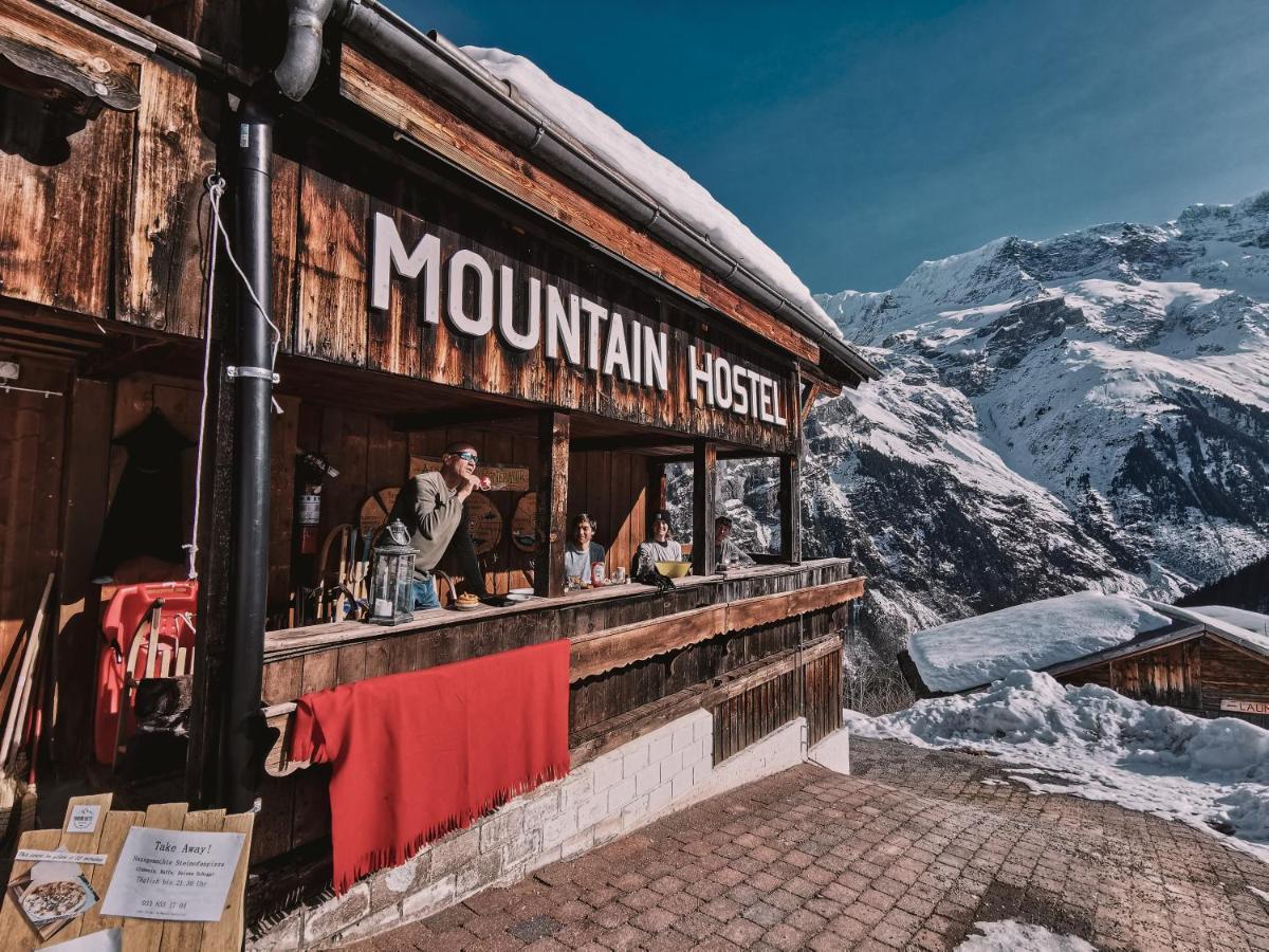 Mountain Hostel Gimmelwald Bagian luar foto