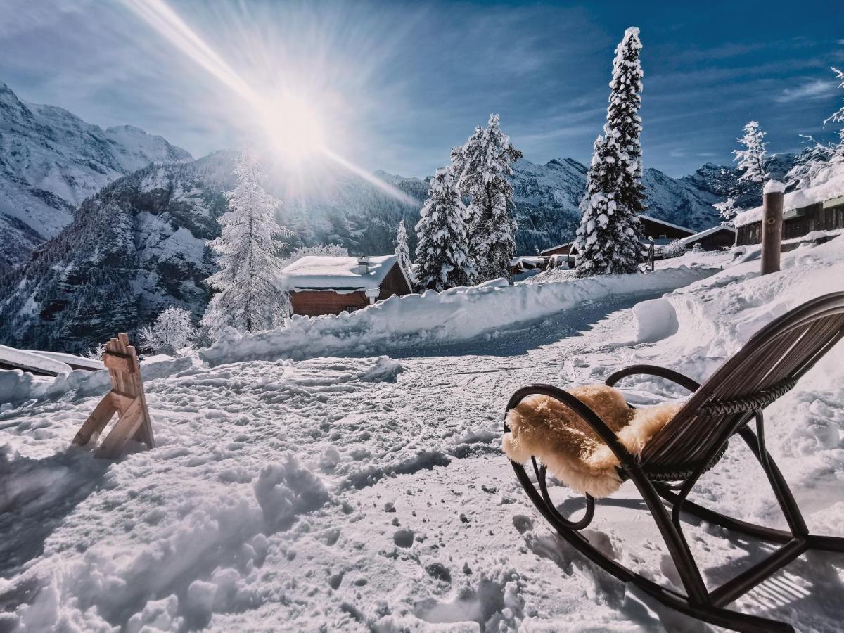 Mountain Hostel Gimmelwald Bagian luar foto