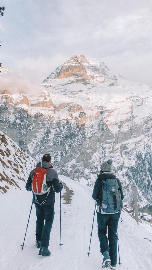 Mountain Hostel Gimmelwald Bagian luar foto