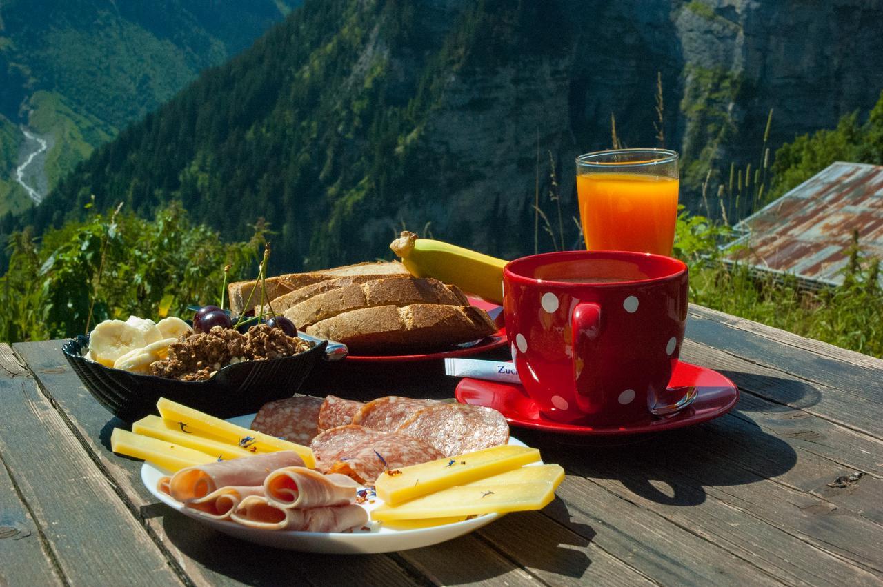 Mountain Hostel Gimmelwald Bagian luar foto
