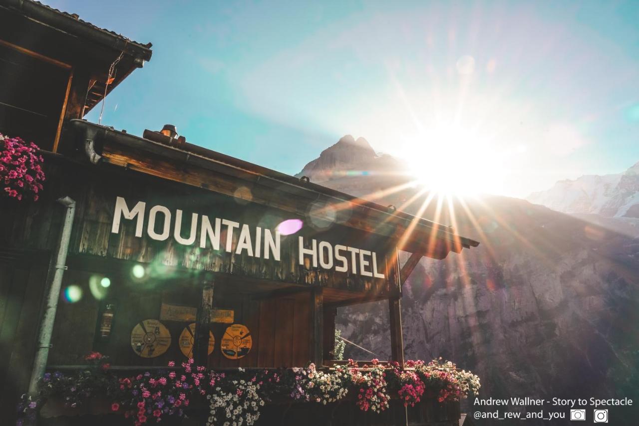 Mountain Hostel Gimmelwald Bagian luar foto